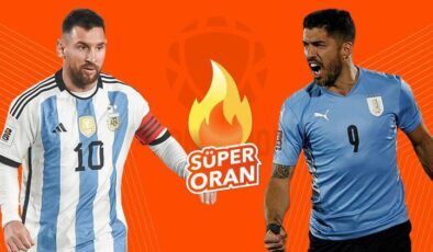 Arjantin – Uruguay maçı Üstün Oran, Tek Maç ve Canlı Bahis seçenekleriyle Misli’de