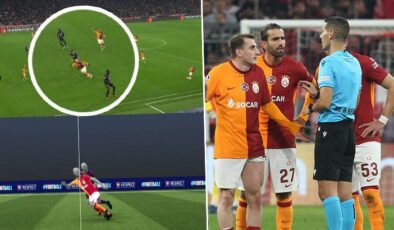 Bayern Münih-Galatasaray maçında skandal hata! ‘Çizgi yanlış oyuncudan çekildi’ savı