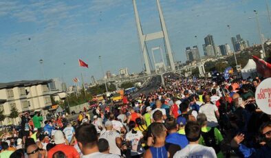 İki kıta ortasındaki tek koşu İstanbul Maratonu’nda start verildi