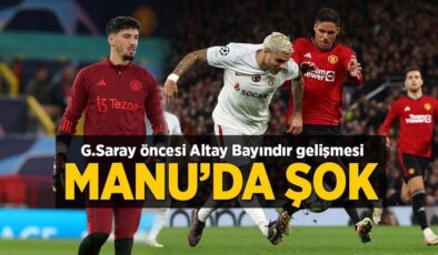 Manchester United, Galatasaray öncesi revire döndü! Altay Bayındır gelişmesi