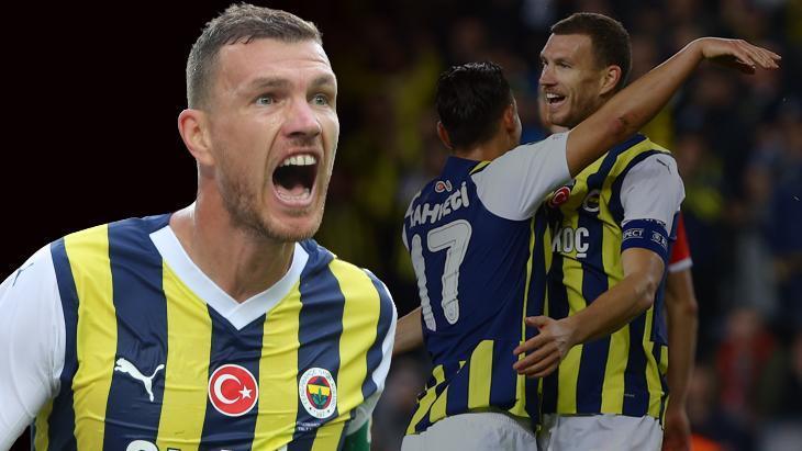 Fenerbahçe’de Edin Dzeko tutulamıyor! Spartak Trnava maçında gösteri yaptı