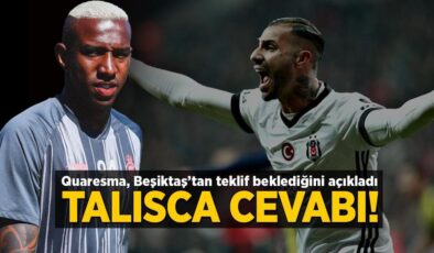 Ricardo Quaresma’dan Talisca cevabı! Beşiktaş’tan teklif beklediğini açıkladı